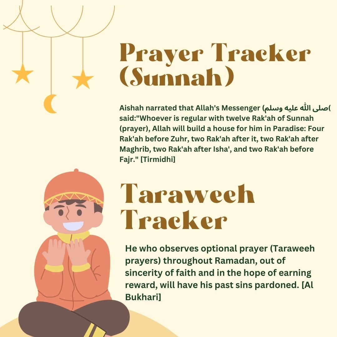 E- Ramadan Daily Planner